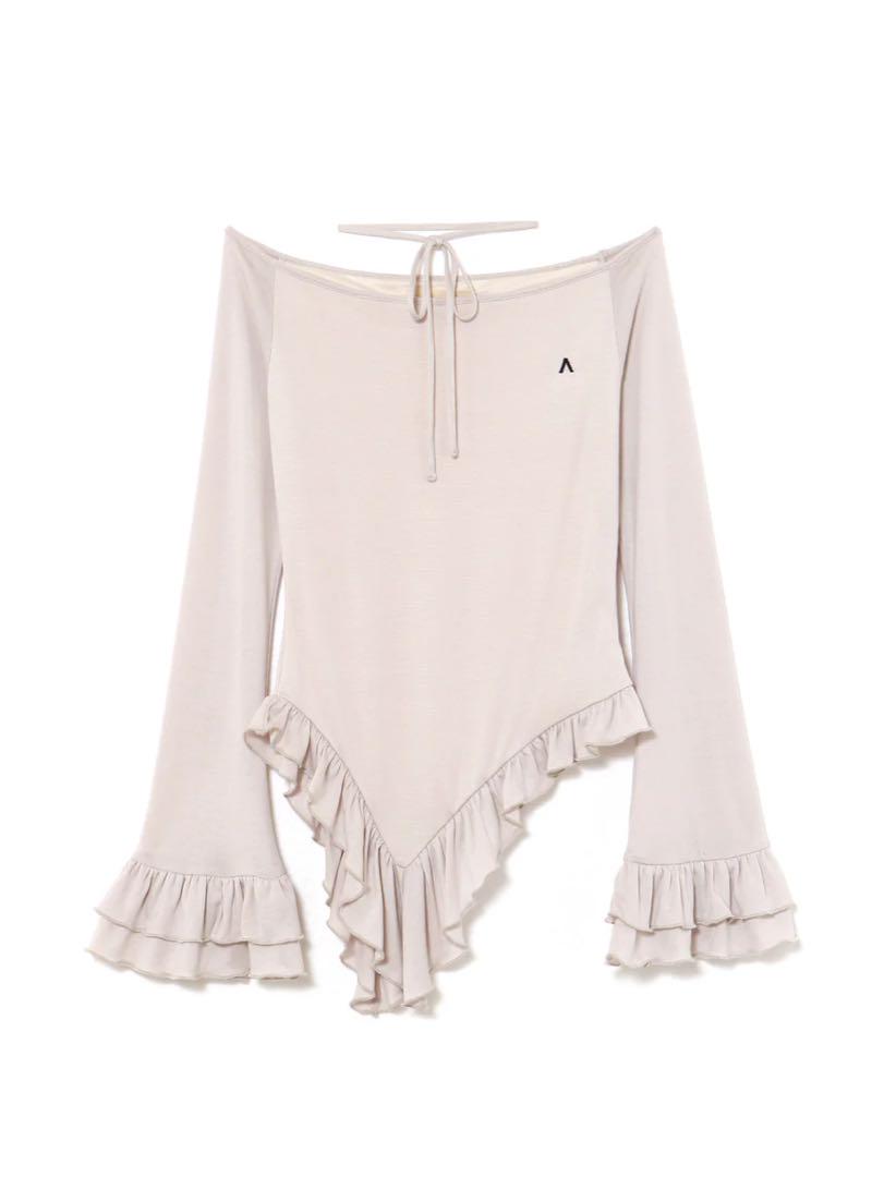 トップス andmary Lauren frill tops