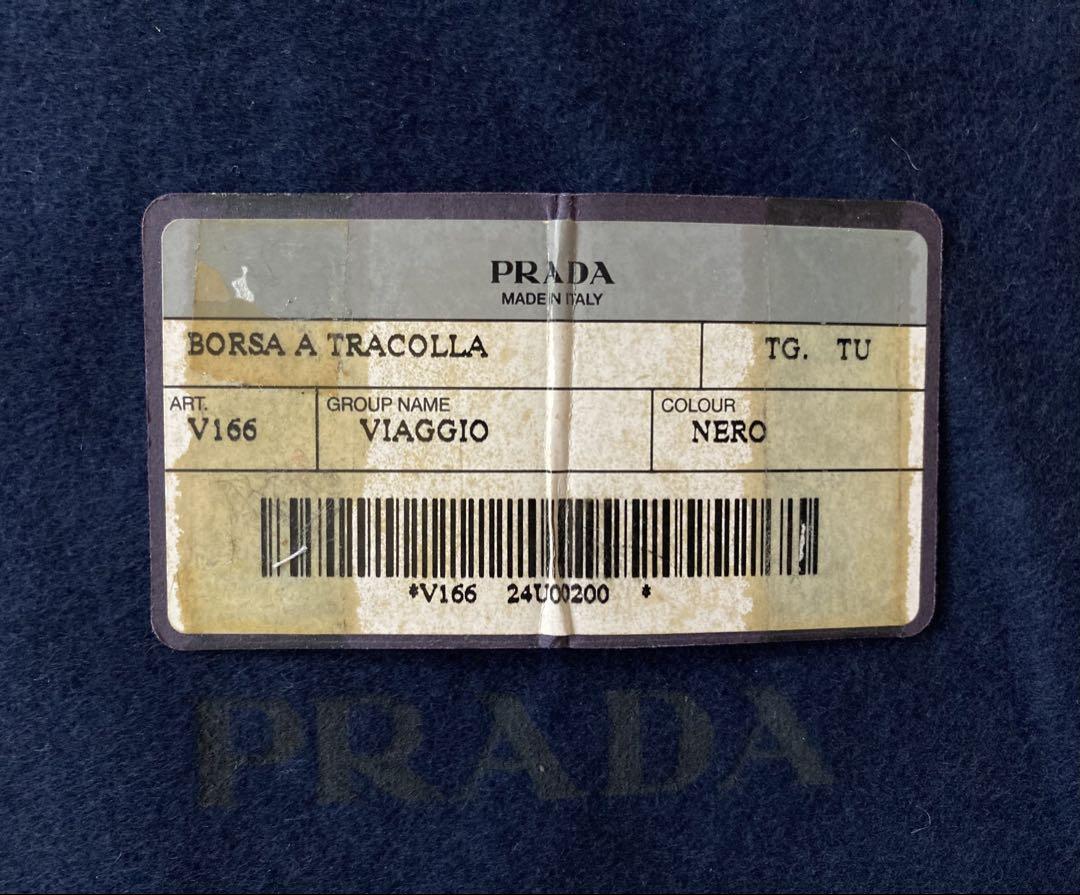 PRADA BORSA A TRACOLLA V166☆ショルダーバッグ