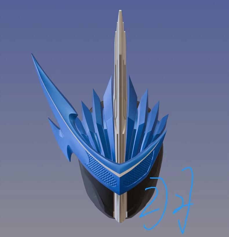 仮面ライダーブレイズ ヘルメット