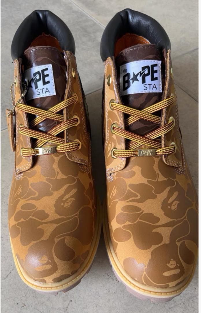 Timberland BAPE STARS ワークブーツ