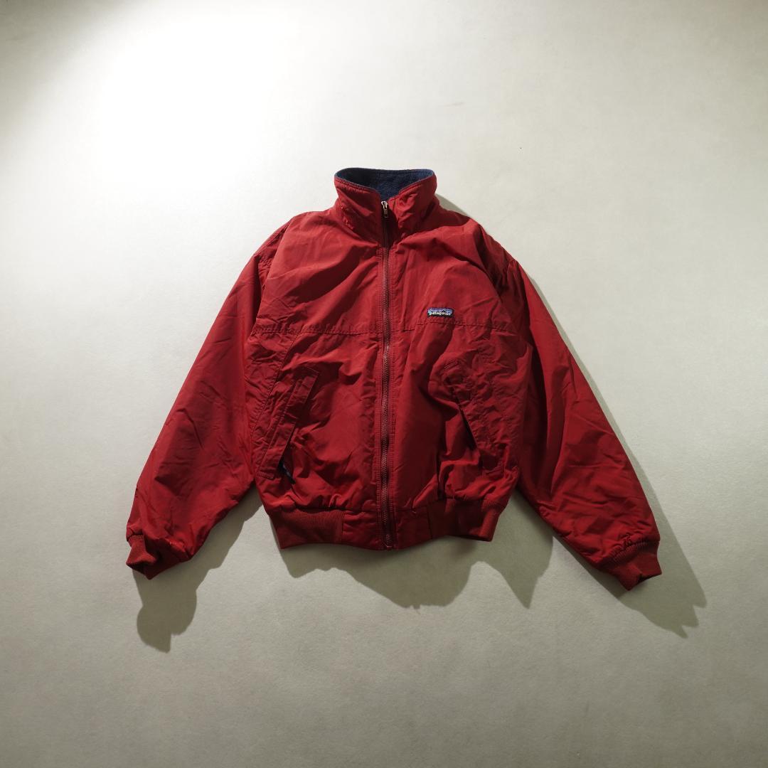 Patagonia 90s シェルドシンチラジャケット USA製 赤/RW91