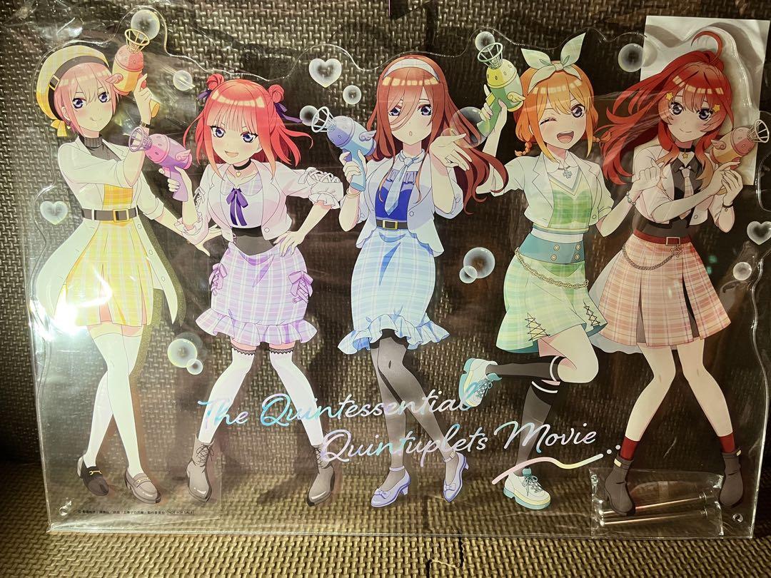 五等分の花嫁　ハピネス缶バッジくじ　ラストワン　A3アクリルパネル