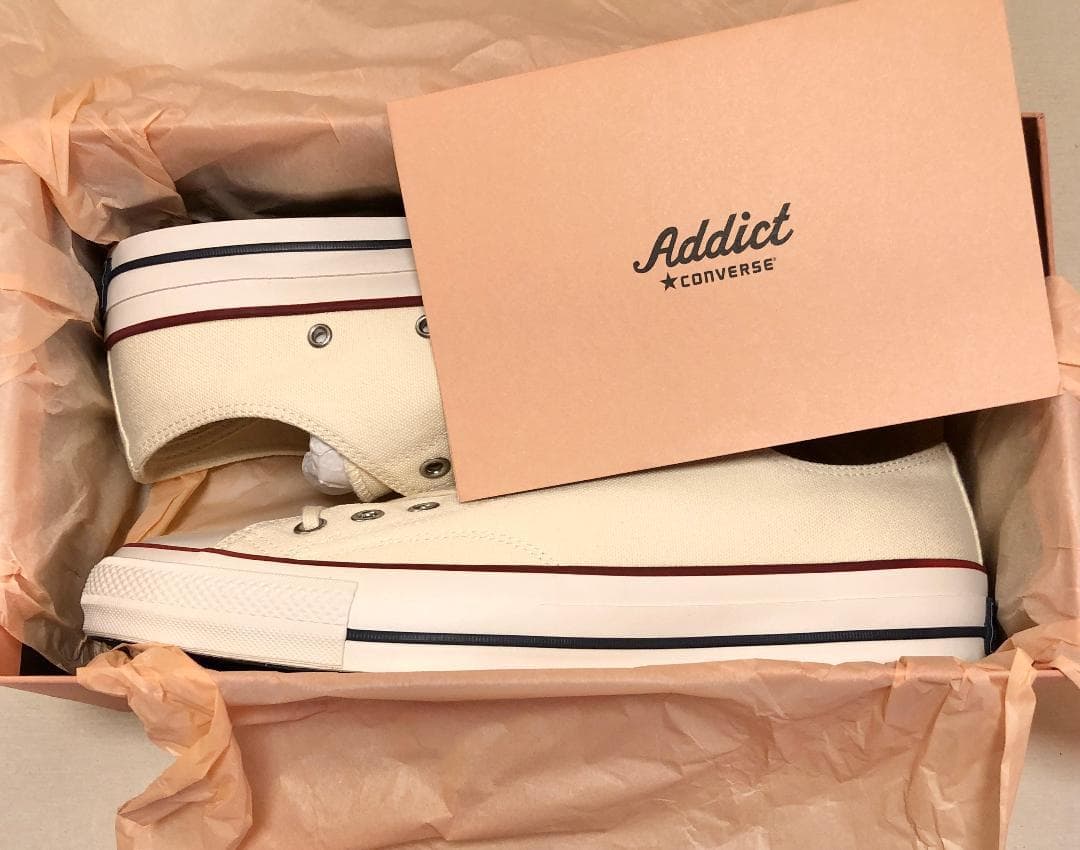 コンバース アディクト 23SS チャックテイラー 30cm 生成り ナチュラル