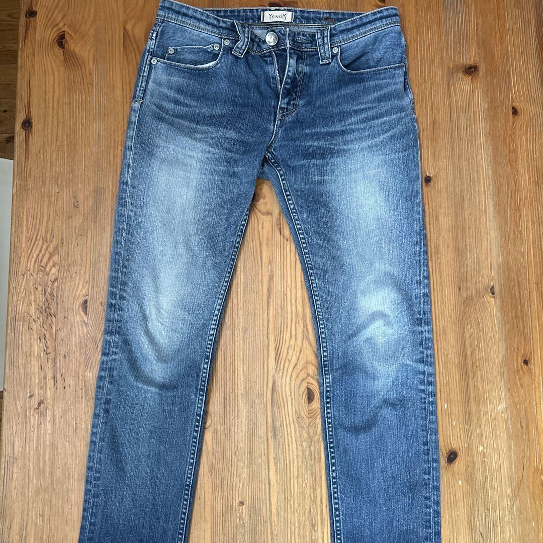 YANUKストレートデニム ブルー 4,950円