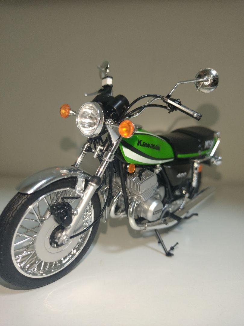 HASEGAWAホビーカワサキKH400オリジナル♪フルノーマルケース付きです♪