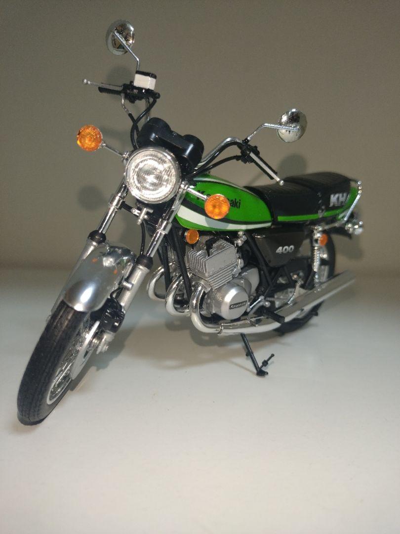 HASEGAWAホビーカワサキKH400オリジナル♪フルノーマルケース付きです♪