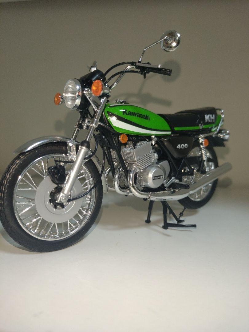 HASEGAWAホビーカワサキKH400オリジナル♪フルノーマルケース付きです♪