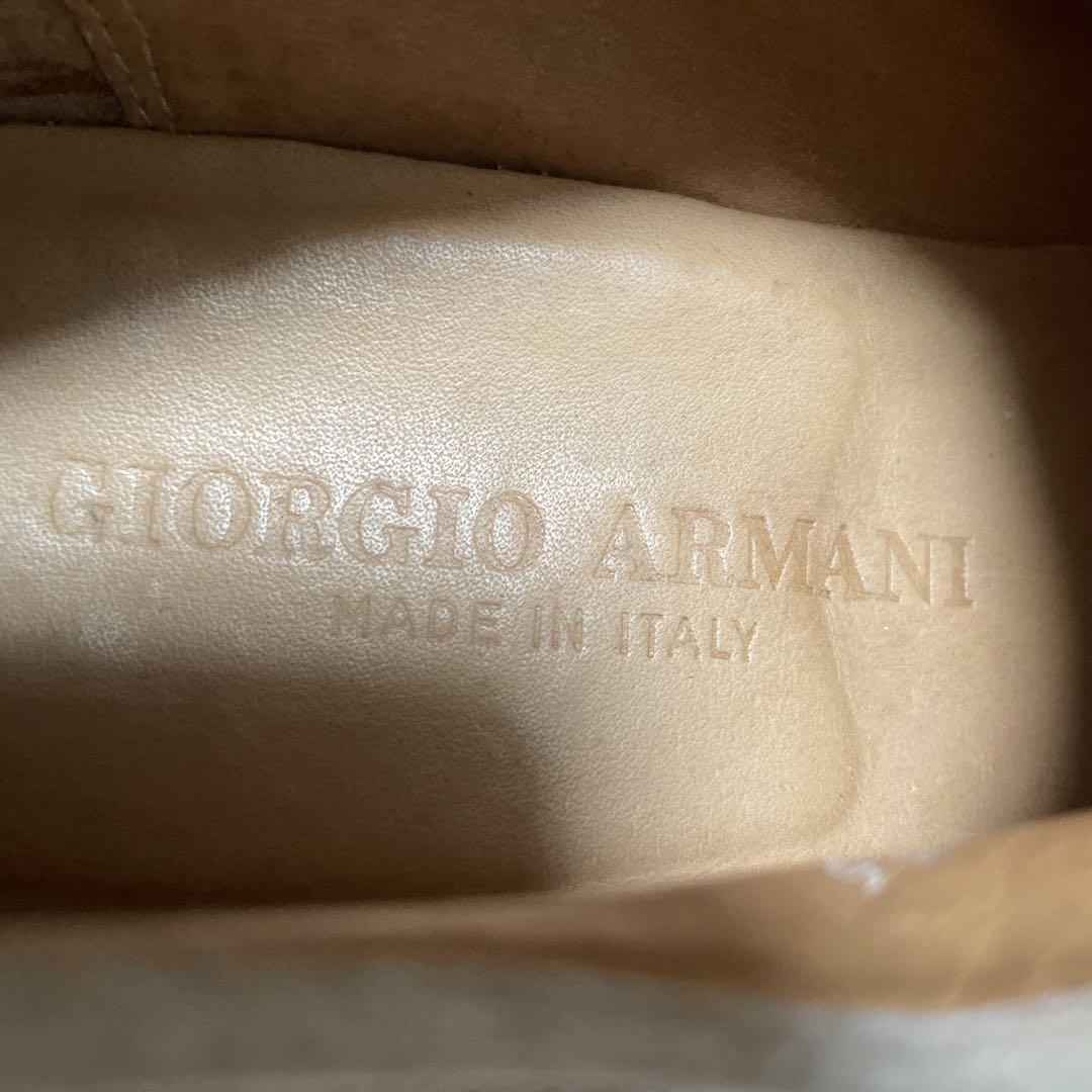 Giorgio Armani スエード ベージュ 靴
