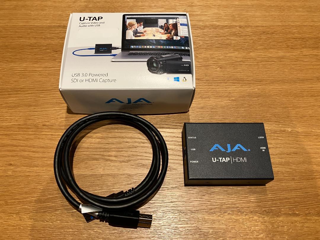 AJA U-TAP HDMI ビデオキャプチャー・キャプチャーボード AJA U-TAP HDMI ビデオキャプチャー・キャプチャーボード