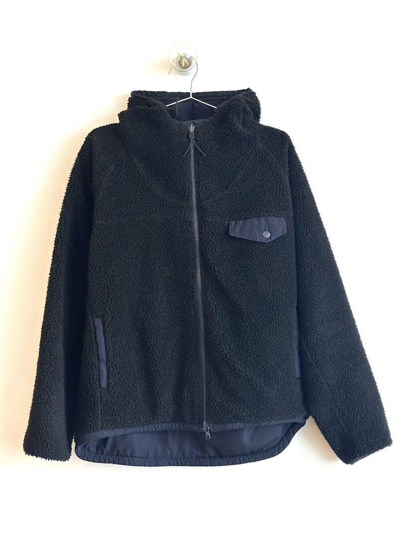 UNITED ARROWS メンズ フリースジャケット リバーシブル