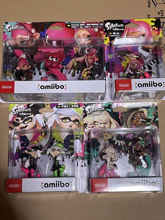 amiibo トリプルセット(スプラトゥーンシリーズ) amiibo トリプルセット(スプラトゥーンシリーズ)