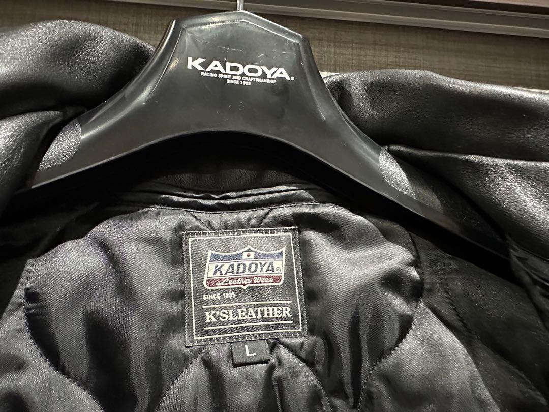 カドヤ バイクジャケット 革ジャン 未使用 カドヤ バイクジャケット 革ジャン 未使用
