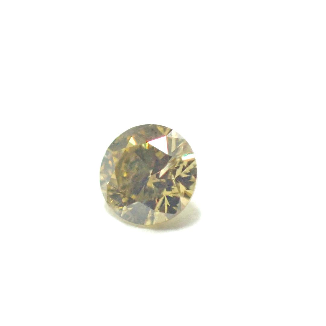 【希少】 0.118ct 蛍光 ダイヤモンド グリーン ダイヤモンド ルース