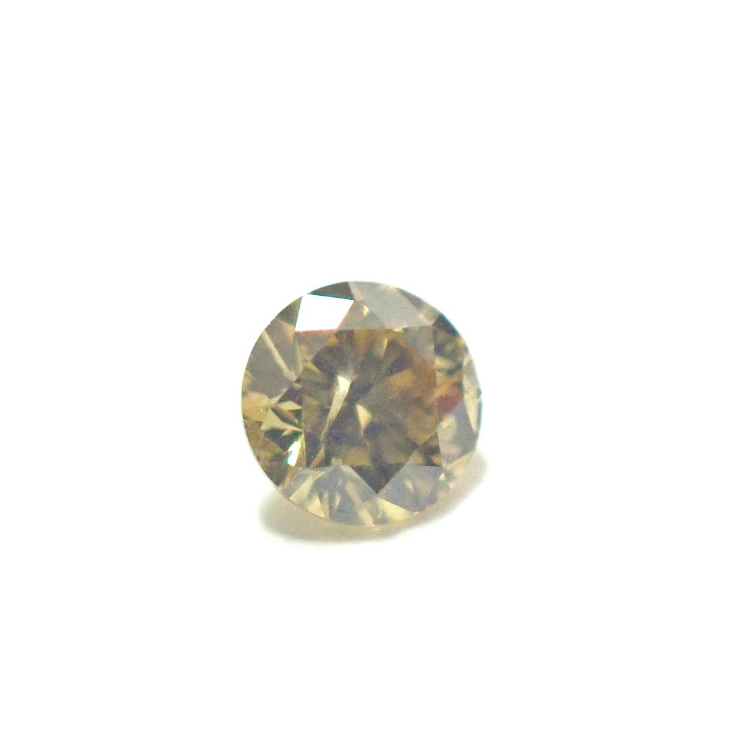 【希少】 0.118ct 蛍光 ダイヤモンド グリーン ダイヤモンド ルース