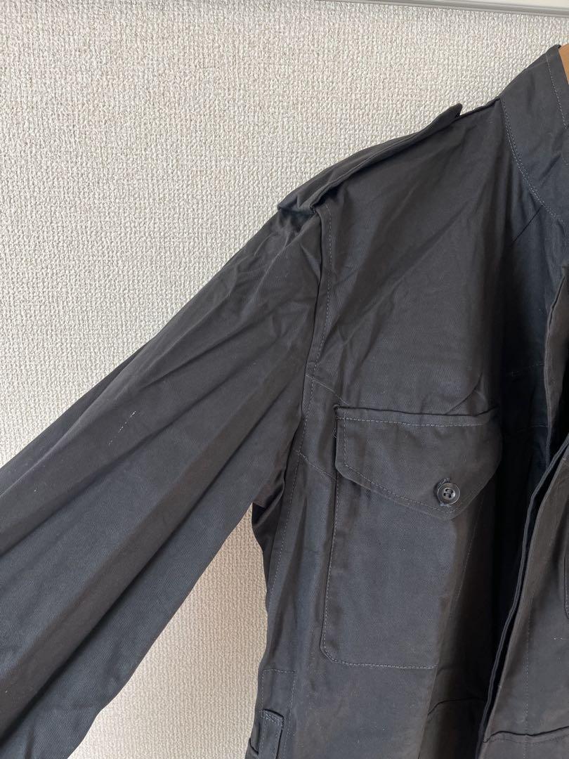 中華のおせち贈り物 イギリス軍 01 黒 カバーオール オールインワン ツナギ used パンツ