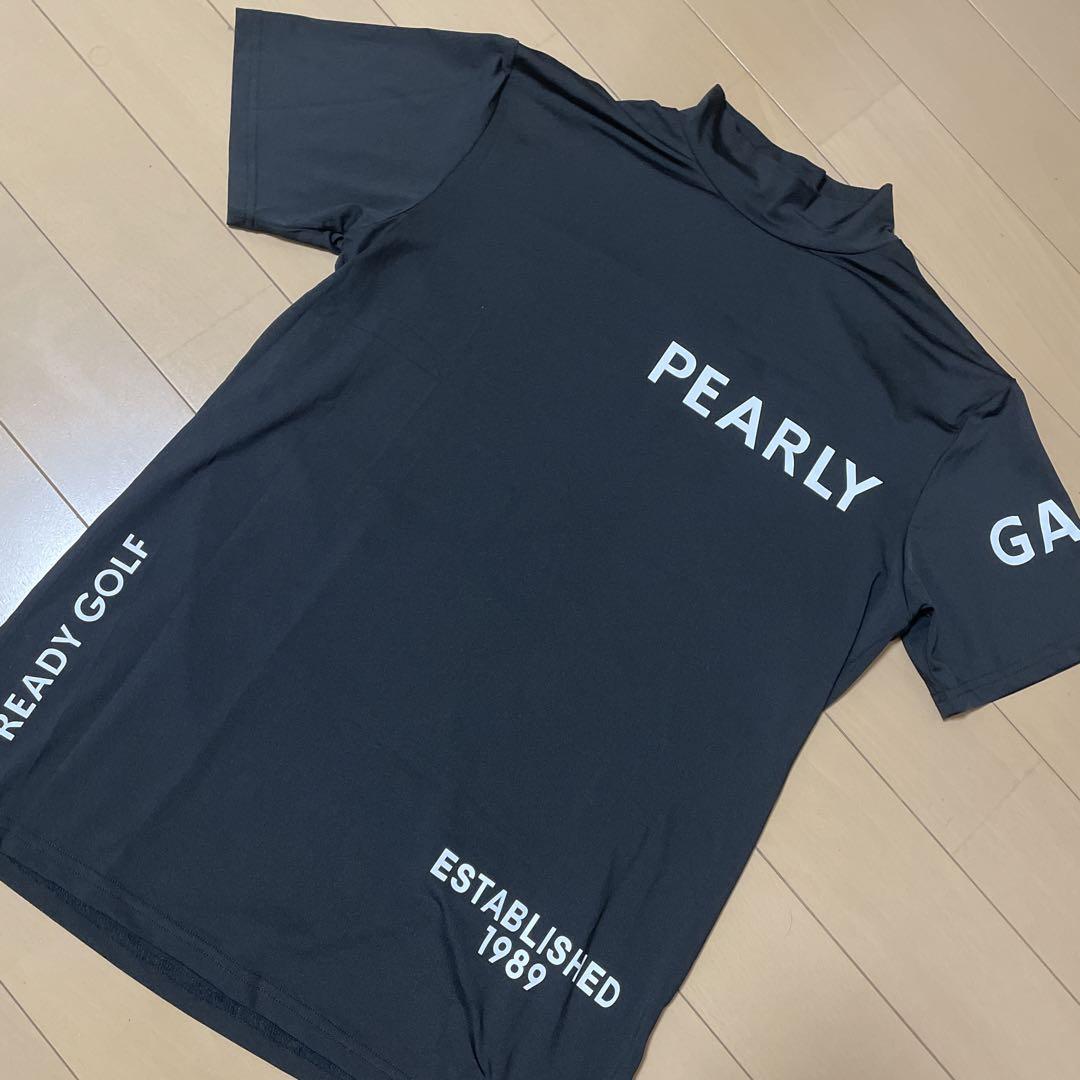 新品パーリーゲイツ モックネックシャツ