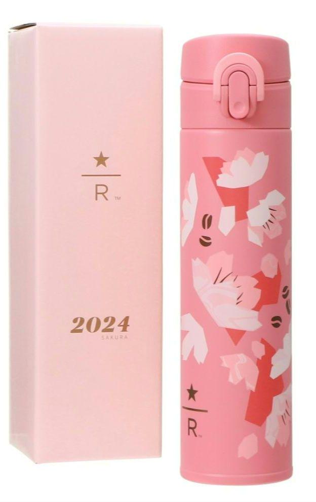 スタバ　リザーブ スリムハンディ SSボトル サクラ 2024  400ml