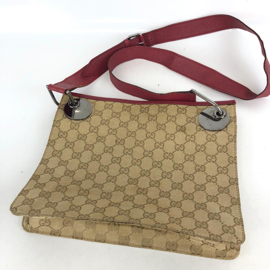 GUCCI グッチ GGキャンバス ショルダーバッグ レディース ブランド