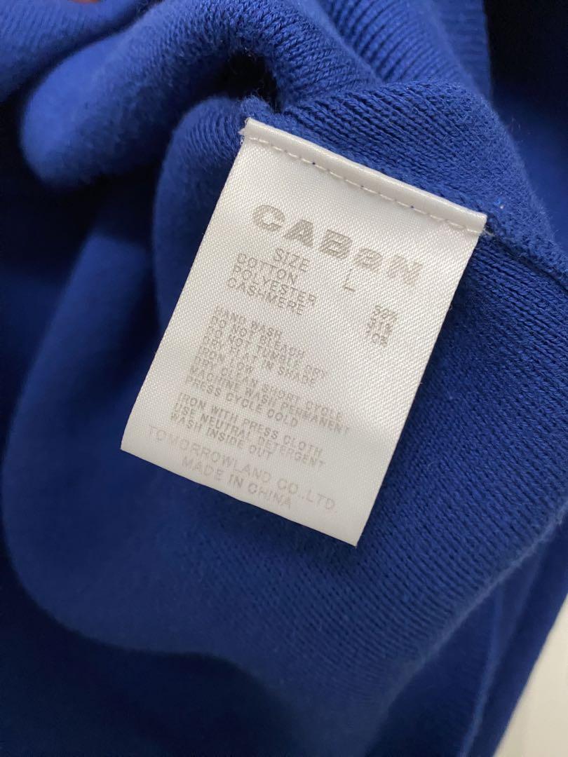 CABAN キャバン コットンカシミヤ クルーネックニットプルオーバー