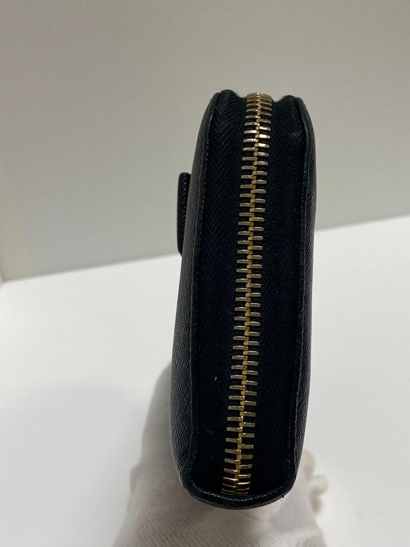 国産 期間限定 USED PRADA プラダ ラウンドファスナー長財布 リボン oajmF-m65044888925 品質保証2022