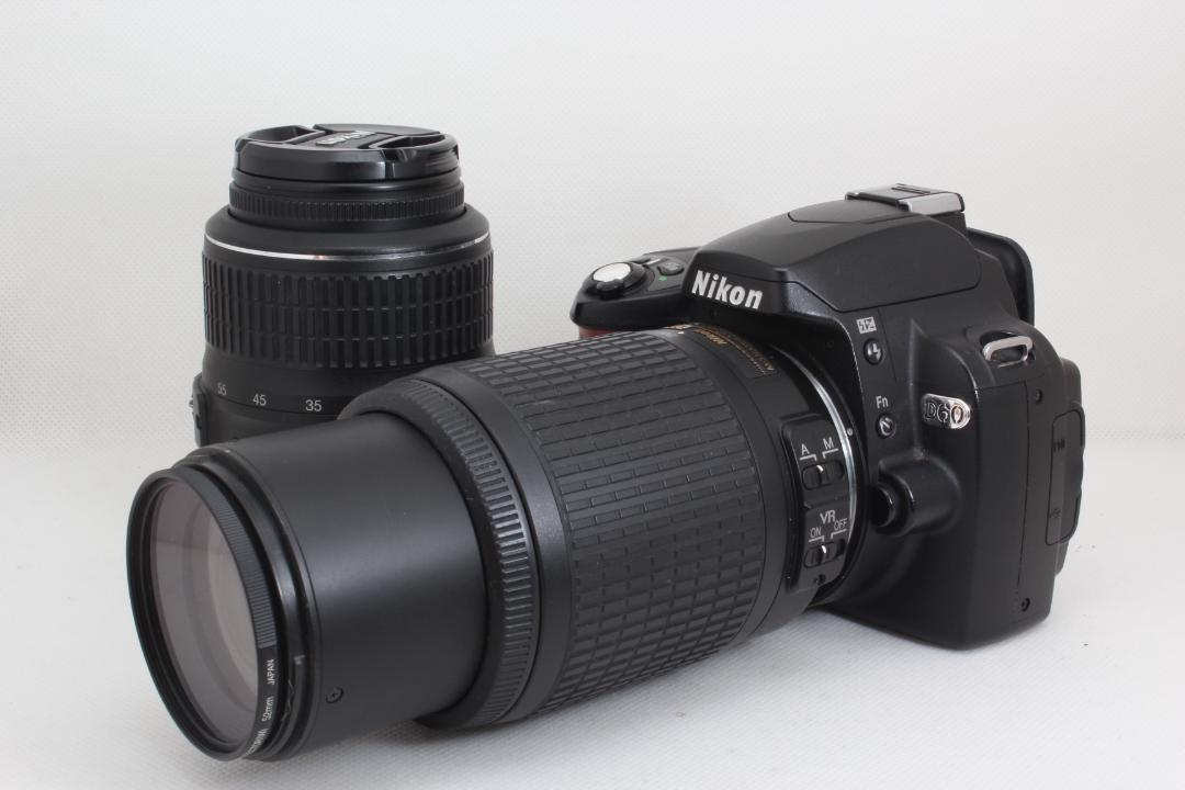 ☆付属品多数☆ Nikon D60 ダブルレンズ セット ♯H12