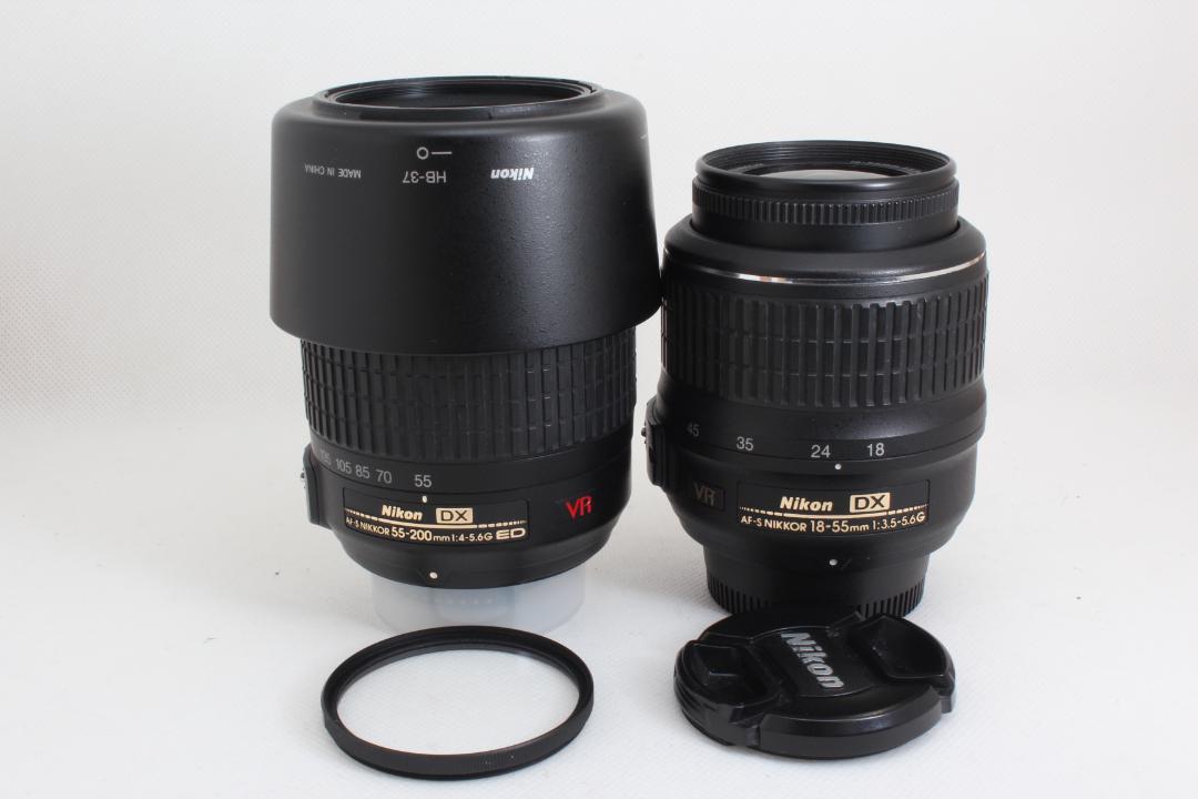 ☆付属品多数☆ Nikon D60 ダブルレンズ セット ♯H12