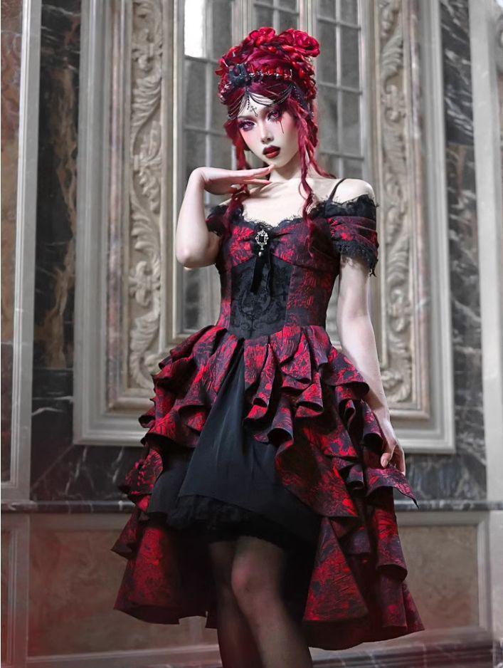 ドレス　コスプレ lolita オリジナル jsk ロリータ ワンピース