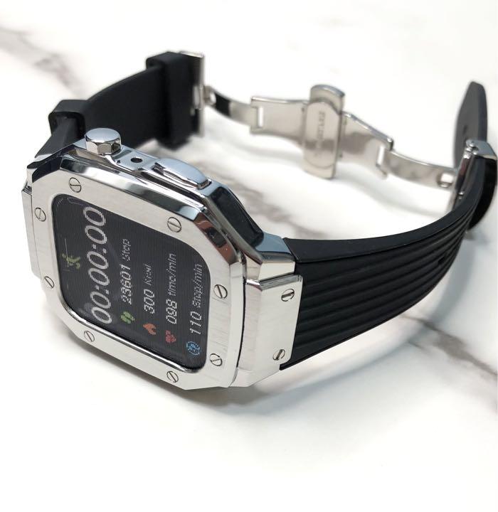 sb☆アップルウォッチバンド ラバーベルト カバー Apple Watch