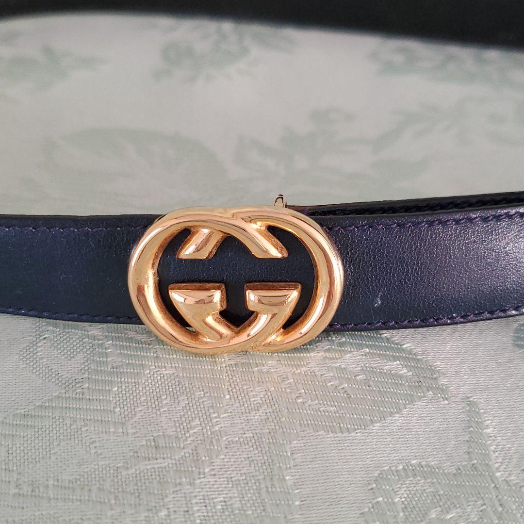 GUCCI グッチのレディース細めのベルト