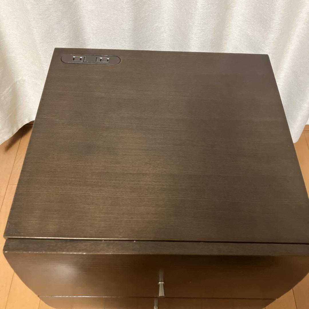 大塚家具　ナイトテーブル　サイドテーブル　チェスト　電源付き