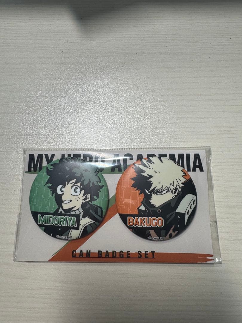 僕のヒーローアカデミア 缶バッジ 爆豪勝己 緑谷出久 - メルカリ