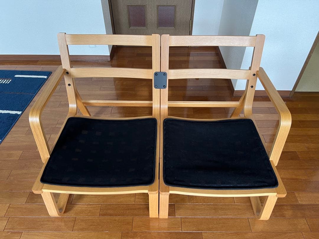 無印 リビングでもダイニングでもつかえるソファチェア