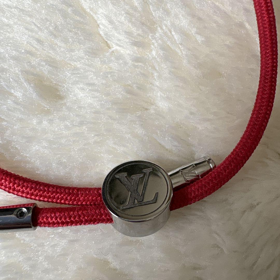 正規品【美品】LOUIS VUITTON レッド バングル