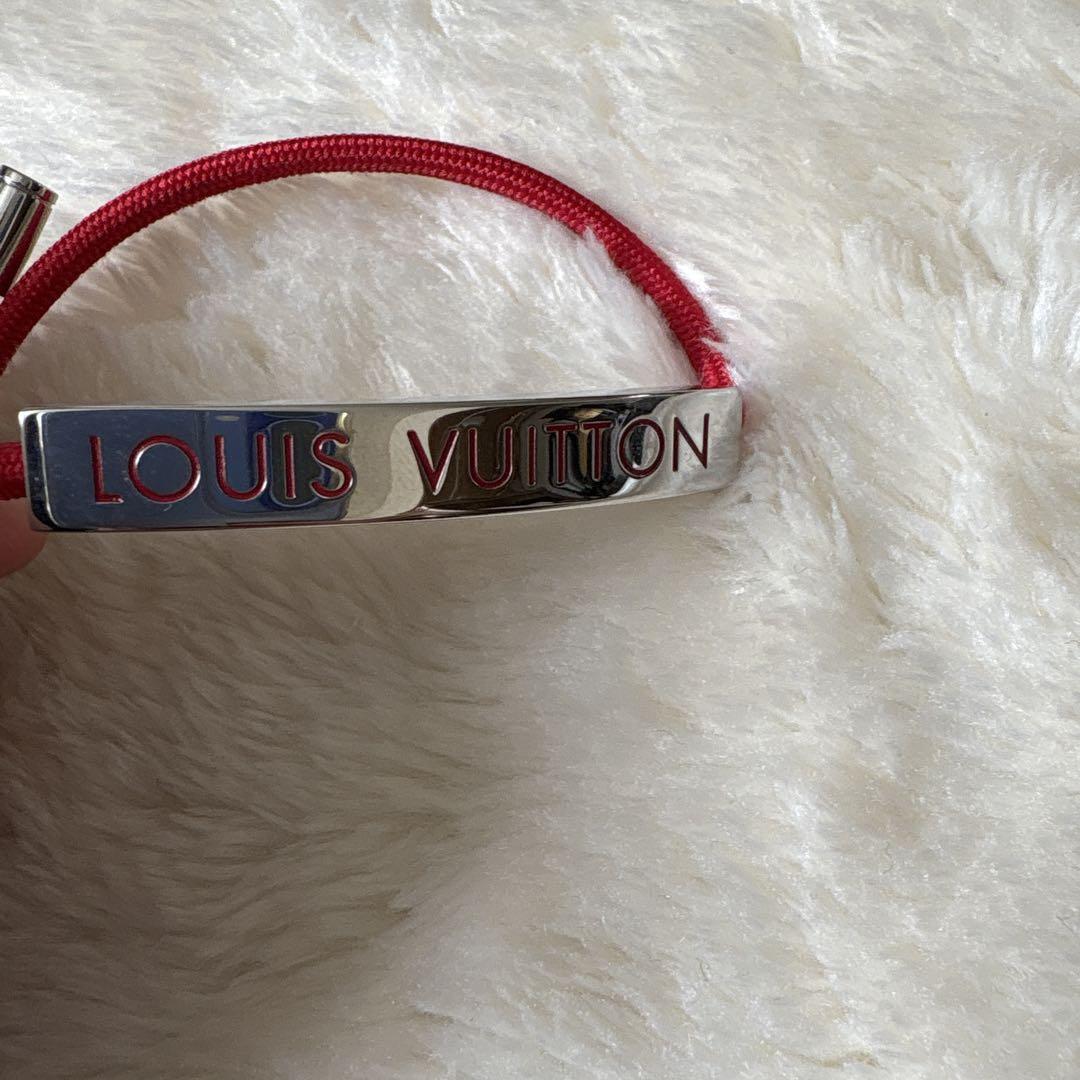 正規品【美品】LOUIS VUITTON レッド バングル