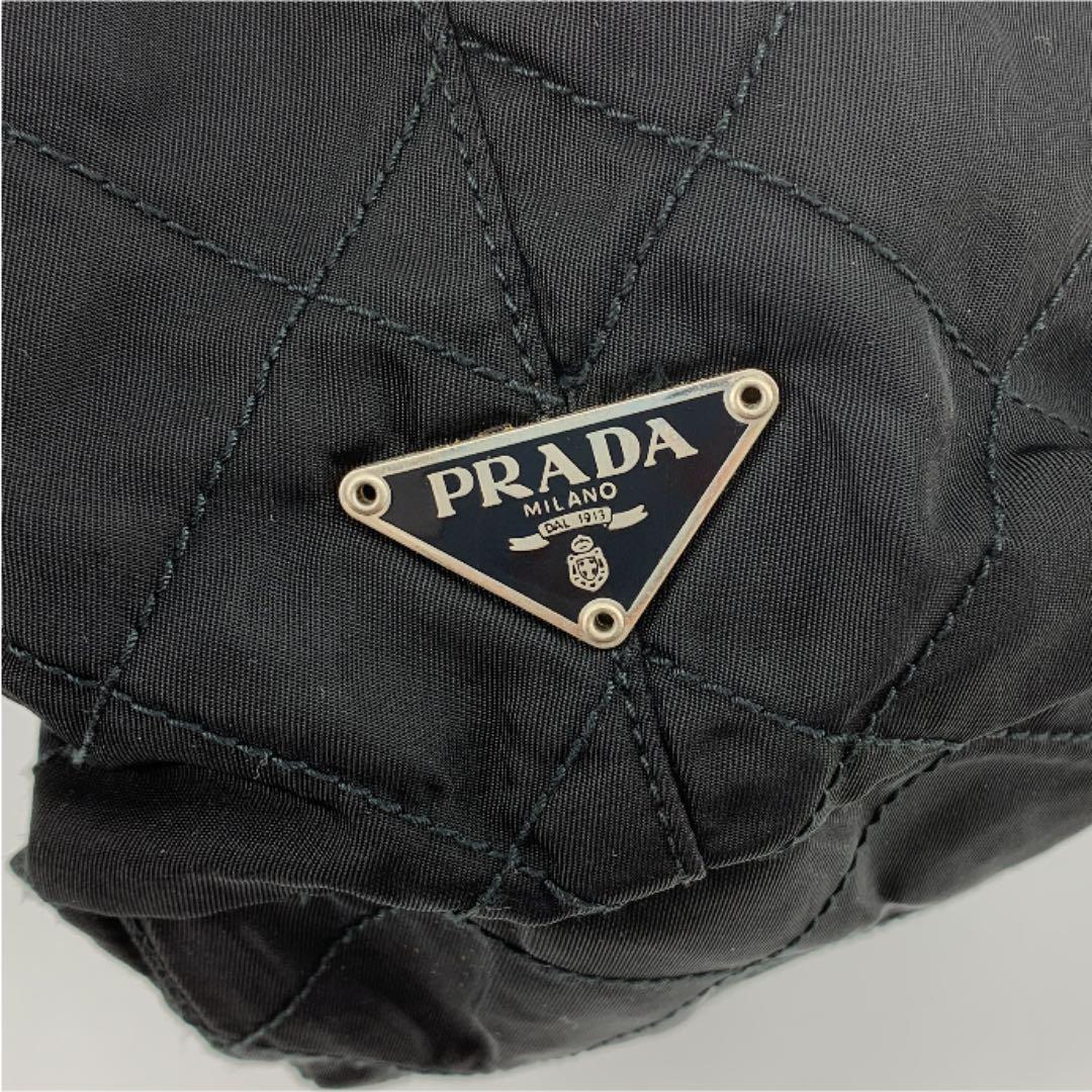 プラダ 美品 キルティングショルダーバック ハンドバック MzlZ3-m65053426158 PRADA プラダ にあたり