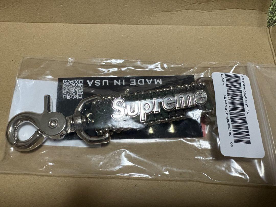 Supreme x b.b. Simon Denim Keychain Camo