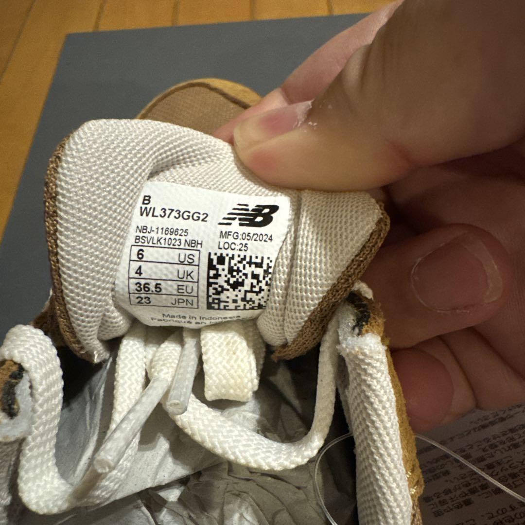New Balance WL373 GG2 23.0cm スニーカー