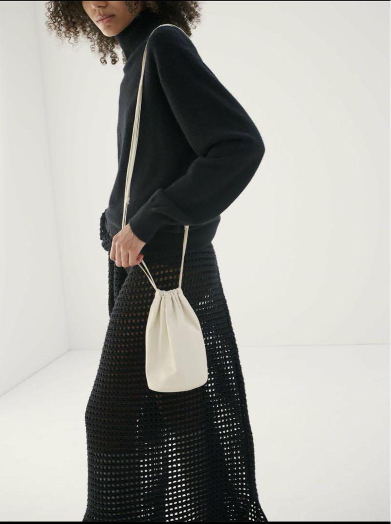 auralee × aeta bag white 画像2