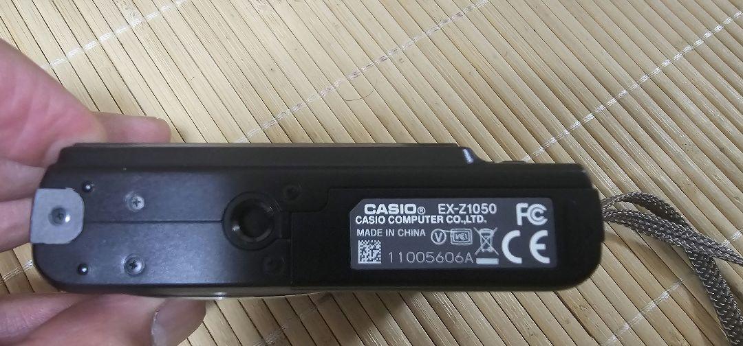 動作確認済 CASIO EXILIM EX-Z1050 デジタルカメラ 黒