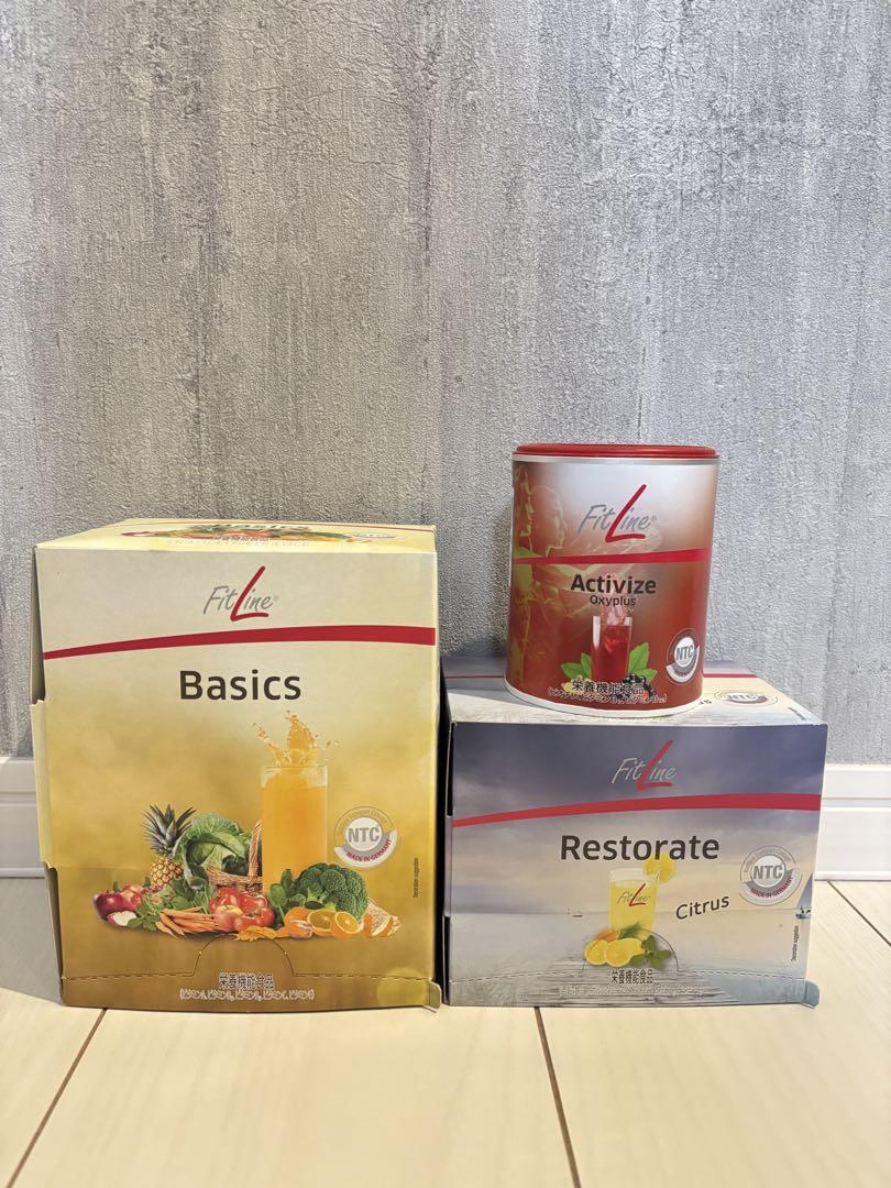フィットライン　Basics Restorate Citrus 3点セット FitLine Basics, Activize, Restore 3点セット