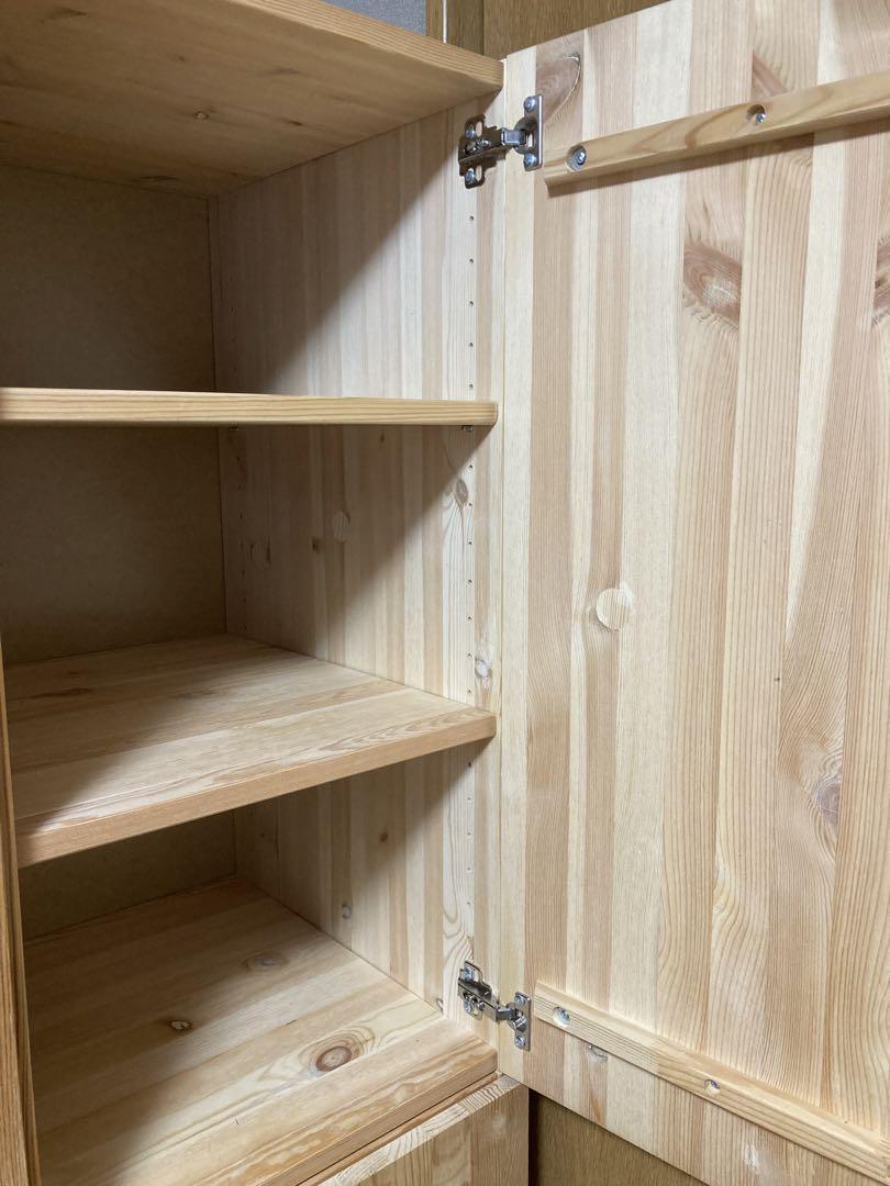 IKEA イケア IVAR イーヴァル　天然木　無垢材　木製キャビネット②