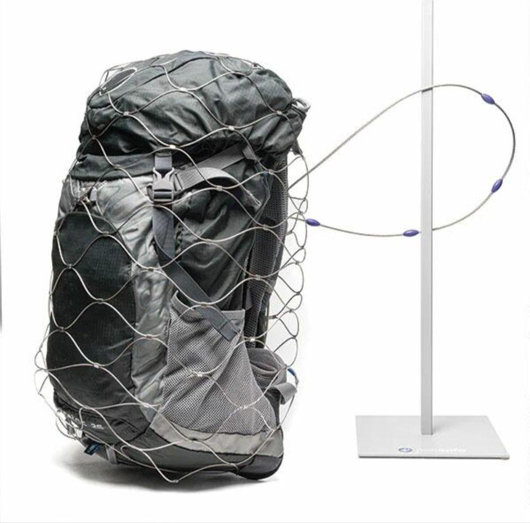 パックセーフ pacsafe 85L 防犯ネット