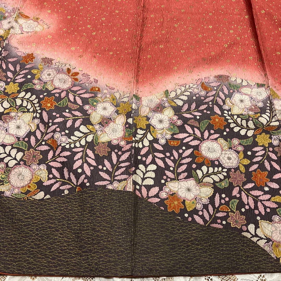 美品4点セット!辻が花訪問着&袋帯&帯締め&帯揚げ 美品4点セット!辻が花訪問着&袋帯&帯締め&帯揚げ