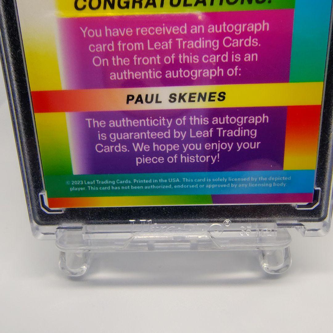 Paul Skeens RCカード 直筆サインリーフビビッド 8シリ Paul Skeens RCカード 直筆サインリーフビビッド 8シリ