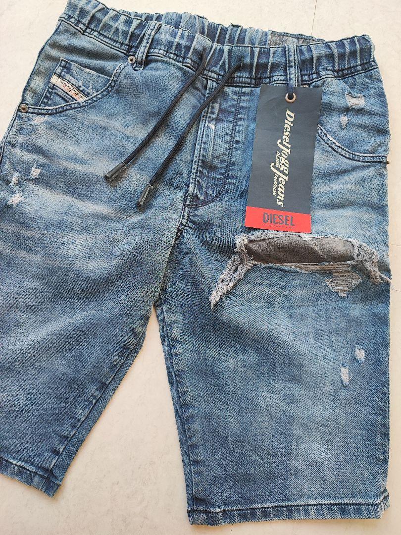 Ｗ２８ DIESEL デニム ジョグ ハーフパンツ ショートパンツ 069JE