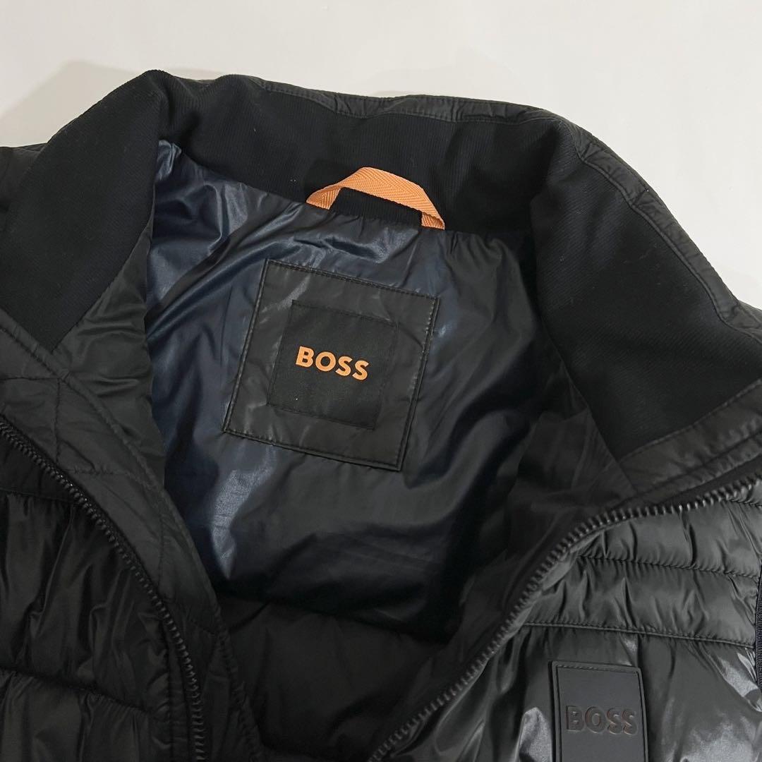 美品　HUGO BOSS はっ水 スリムフィットジレ ロゴパッチ ベスト