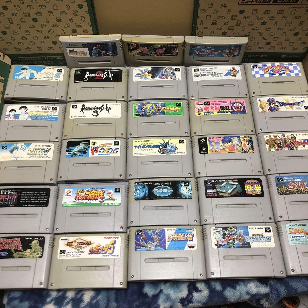 スーパーファミコンソフト　28本セット！
