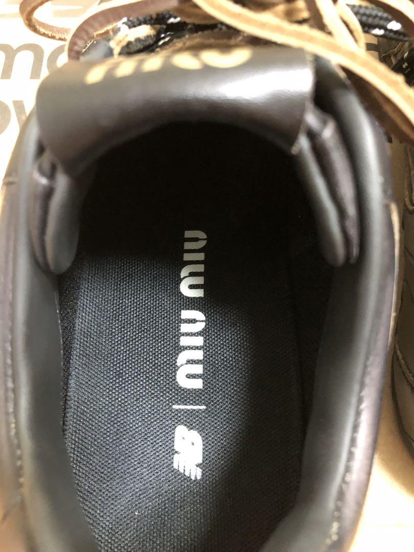 New Balance x Miu Miu 530 SL レザースニーカー39