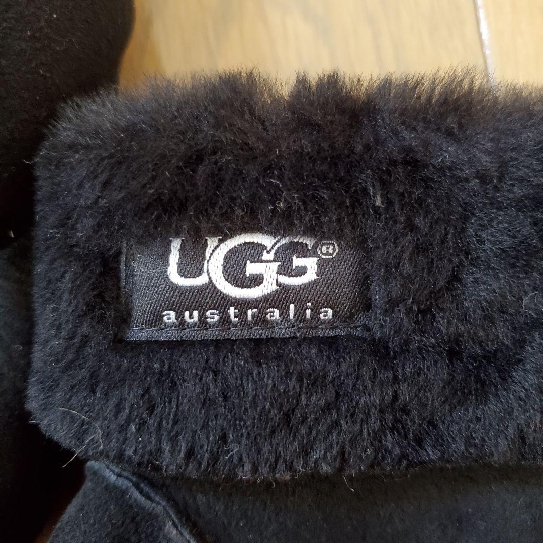 UGG　アグ　ミトン　ムートン　手袋　ファー　新品同様　ハワイ　正規品　シープ