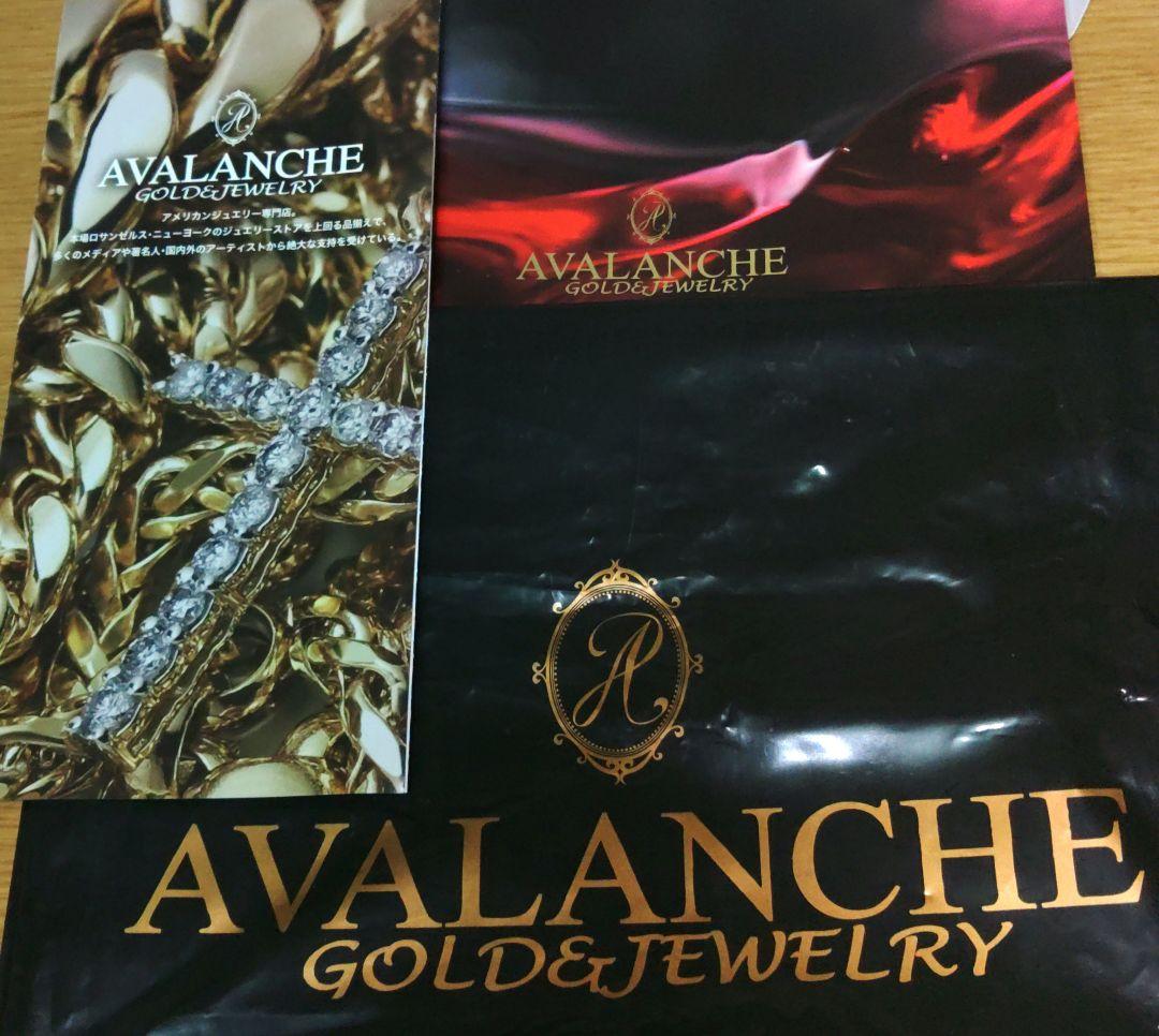 AVALANCHE　10K YG　ロープチェーンネックレス　長さ60cm　幅４㍉